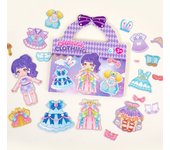 Cartoon Cartoon Sticker Book Three-Dimensional Antique Landscape Sticker Quiet Book Paper Cute Diy Manual Quiet Book
