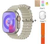 2025 New HK9 Ultra 2 Smartwatch Bluetooth Call Voice Assistant Information Reminder Screen Pointer Compass AMOLED Compatible with Android IOS Smartwatch