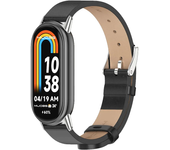 Mi Band 8 9 Leather Strap For MiBand 9 Bracelet Replacement Watchband Mi Smart Band 8 NFC Global Version Wristband