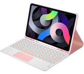 7-Color Backlit Touchpad Keyboard for iPad 5 Generación 6 Generación 9.7 inch 2017 2018 Air 2 Keyboard Case Spanish Teclado