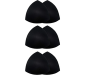 Almohadillas para sujetador de esponja suave para mujer, almohadilla triangular para sujetador deportivo, almohadillas para Bikini, traje de baño para Yoga, Bralettes, inserciones de enfermería, 2/12 Uds.