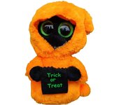 Beanie Boo Skelton Black Face Stuffed Animals Plush Doll 6inch