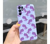 For OPPO Reno 6 Case Cover For OPPO Reno 6 5G Fundas Cute Dinosaur Cartoon Phone Cases For OPPO Reno6 4G 5G CPH2235 Soft Housing