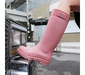 2025 Nuevos Zapatos De Lluvia De Las Señoras De Alto Tubo De Fondo Blando Grueso Zapatos De Agua Antideslizante De Alta Moda Las Mujeres Botas De Lluvia