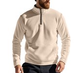 Men's Half Zip Sweatshirt Crew Neck Pullover Sweatshirt