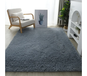 Gray Carpet for Living Room Plush Rug Bed Room Floor Fluffy Mats Anti-slip Home Decor Rugs Soft Velvet Carpets Kids Room Blanket