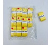 Wilson 12PCS  Sticky Overgrip Flat For Beach Tennis Racket Padle Pickleball Tennis Badminton Racket Fishing 110cm 2025 Multicolor