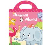 Educational Jelly Sticker Books Waterproof Reusable Kids Quiet Book Washable Matching Game Scene Quiet Stickers