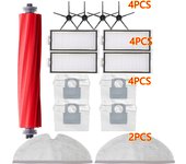 Main Side Brush HEPA Filter for Xiaomi Roborock Q7 Max / Max+ / T8 Vacuum Cleaner Spare Parts Cover Mop Rag