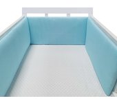 Protector de cuna Chichonera Para Bebé, Barrera envolvent Para Cama Infantil, asiento Para recién nacido, CUNA trenzada