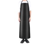 Thick Waterproof Butcher Leather Oil-proof PVC Kitchen Work Clothes Chef Apron Cooking Apron