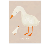 Cartoon Animals Kids Room Decoration Poster Dog Goose Rabbit Wildflower Wall Art Canvas Painting Picture Nursery Baby Room Decor