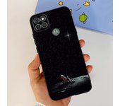 For Motorola Moto G9 Power Case Moto G9 Play Silicone Soft Cover Fashion Flower Painted Matte Case For MotoG9 Power TPU Fundas