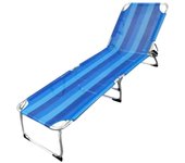 Silla plegable camping Tipo Tumbona  de mentira antivuelco y multiposición