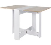Mesa de Comedor Plegable Cocina Salón Mesa Auxiliar con 2 Alas Abatibles Ahorra Espacio Diseño Moderno cuatro colores