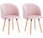 Comedor Pack 1, Silla de Cocina Tapizadas en Terciopelo, Sillas Ergonómicas con Respaldo y Brazos para Salón y Dormitorio, Estilo Nórdico, Patas de Madera, Azul, BH121bl-1
