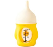 20/80ML Kitten Nipple Bottle Bite Resistance Silicone Kitten Feeding Bottle Anti Choking with Scale Puppy Nursing Feeder