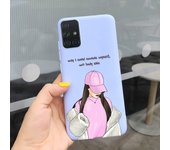 For Samsung Galaxy A51 Case Colorful Flower Painted Silicone Shockproof Cover For Samsung A51 4G 5G SM-A515F A 51 GalaxyA51 Case