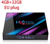 H96MAX televisión box Android RK3318 doméstico 4K HD Doble banda 5G Bluetooth decodificador de tv por internet