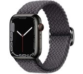 Strap For Apple Watch 44mm 40mm 45mm 41mm 38mm 42mm Elastic braided bracelet iwatch series 7 se 6 8 9 ultra 49mm band