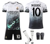 Adult 2324 Real Madrid Home Jersey No. 9 Mbappe 5 Bellingham 7 Vinicius Football Uniform Sports Men's Suit