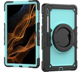 For Samsung Galaxy Tab S8 Ultra 14.6 inch 2022 with Screen Protector Handle Ring Folding Stand Case