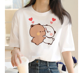 Bubu Dudu t shirt women designer streetwear Japanese top girl comic anime clothes