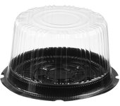 10Pcs Transparent Gift Boxs Foods Container Food Tray Pastries Boxes Cake Packaging Box Bakken Levert Wikkelen Dozen