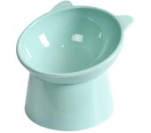 Cat Bowl Pet Food Water Bowl Cat Tilted Bowl Cat Puppy Kitten Food Dish Dog Feeder Water Dispenser Pet Supplies