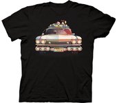 Ghostbusters Men's Short Sleeve T-Shirt Retro Ecto-1 Ectomobile Ambulance