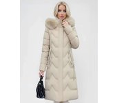 New plus size down cotton winter hooded pufferfish quilted jacket casual warm long women's parka coat