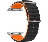 Strap For Apple Watch Band 44mm 49mm 40mm 45mm 41 38 Accessorie Correa Silicone Bracelet iWatch Ultra 2 serie 7 6 se 8 9