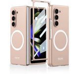 Matte Hard For Samsung Galaxy Z Fold 5 Case Pen Slot Hinge Protective Film Screen Cover