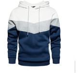 Sudadera De Fleece Para Hombre Estampado Casual Deportivo De Calle Negro Otoño Invierno Cuello Alto Abrigo Térmico