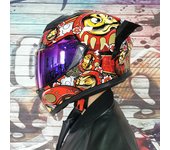 Casco trail moto Las Cuatro Estaciones MX Carreras de Locomotora de hombre