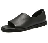 Sandalias de los hombres 2025 nuevos zapatos de los hombres de verano sandalias de cuero personalizadas playa zapatos de moda casual sandalias hombres