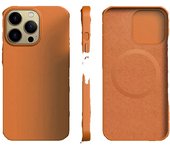 Luxury For Magsafe Leather Case For Apple iPhone 16 Pro Max Plus Magnetic Animation Wireless Charge Shockproof Cover Accessories