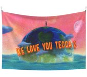 Lil Rapper Tecca Singer Tapestry Wall Hanging Art Aesthetic Tapestries for Bedroom Living Room Home Wall Decoration