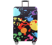 Funda de equipaje de tela elástica, Protector de maleta, funda antipolvo para equipaje, adecuada para maleta de 18-32 pulgadas, organizador de viaje