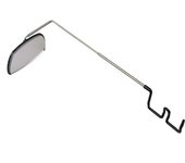 Espejo retrovisor para bicicleta, accesorio colgante de acrílico, con rotación de 360 grados, para ciclismo