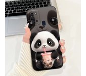 For Samsung Galaxy A21s Case A217 SM-A217F Cover Cute Panda Cartoon Camera Protection Soft Funda For Samsung A21s SM-A217F Coque