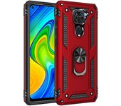 Armor Shockproof Phone Case For Xiaomi Pocophone Poco X3 NFC Redmi Note 9 9S Pro MAX Anti-Fall Finger Ring Holder Magnetic Cover