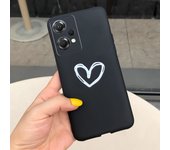 Dinosaur Phone Cover For Oneplus Nord CE 2 Lite 5G Couple Love Heart Back Case On Nord CE2 2Lite Shockproof Soft Bumper Coque