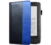 Leather with Magnetic for Kindle Touch D01200 Protect Case Cover Tablet Accessories