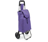Carro de la Compra The Secret Home - Modelo Plegable con 2 Ruedas - Gran Capacidad de Almacenamiento - Resistente y Lavable - Varios Colores