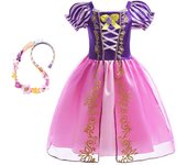 Princess dress for girls summer fantasy party clothes Aurora Rapunzel Cinderella Sleeping Beauty Carnival Christmas costume
