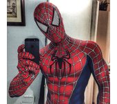 Raimi Spider Mans Kids Adults Jumpsuit Cosplay Suit Costume Party Gift