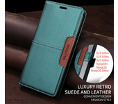 Funda de Cuero con Tapa Samsung Galaxy S25, S24, S23, S22, S21, S20, S10 Plus, Note 20 Ultra 5g