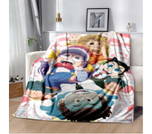 Cute Anime DR S-Slump A-Arale Blanket Super Soft Cartoon kawaii Blanket for Travel Bedding Couch Sofa Bed Blanket Birthday Gift