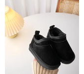 Botas de nieve para niños, zapatos de algodón suaves y cálidos, Invierno